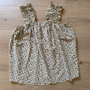 Floral Print Sleeveless Top